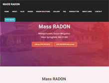 Tablet Screenshot of massradon.com